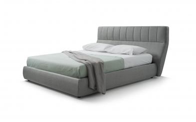 Pat dublu  tapitat Ferama pentru saltea 180/200 Pat dublu  tapitat pentru saltea 180/200
